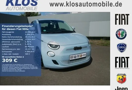 Fiat 500-elektro By Bocelli Limousine 42 KWh 3dr