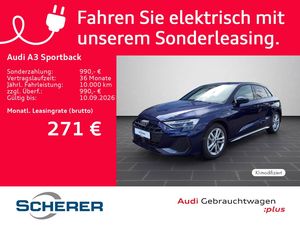 Audi A3 Sportback TFSI e S line 1.5 TFSIe LED NAVI KA