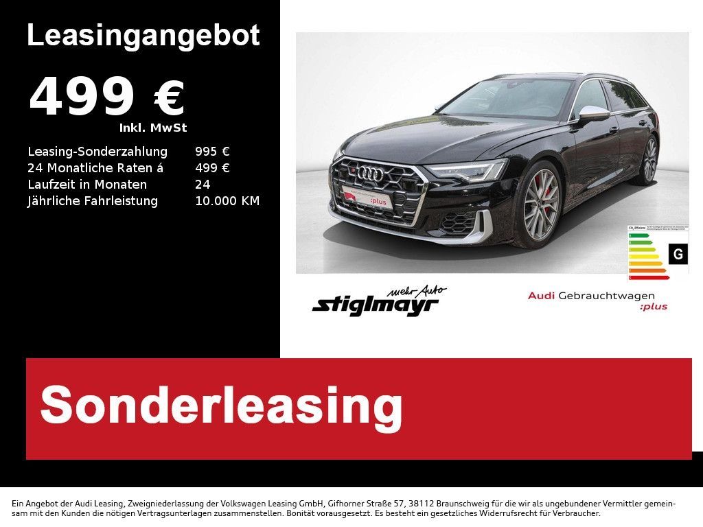 Audi S6 Avant TDI ACC+B&O+Head-Up+MATRIX+PANO+Alu 20` Leasing