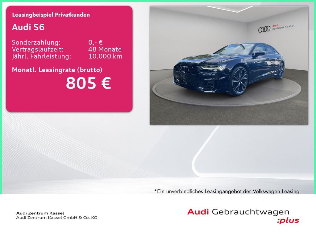 Audi S6 Lim. 3.0 TDI qu. Matrix B&O Pano Alcantara Leasing