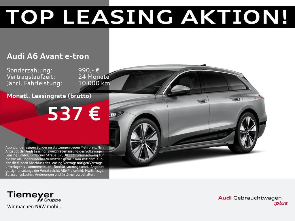 Audi A6 Avant e-tron LEDER LM20 AHK B&O Leasing