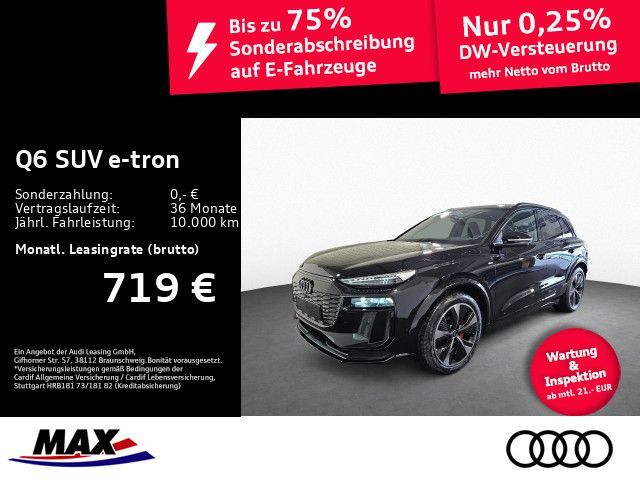 Audi Q6 SUV e-tron 225 kW S-LINE+AHK+TECH-PRO Leasing