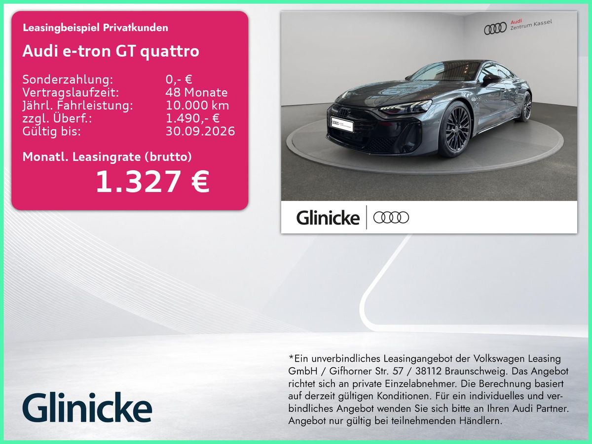 Audi e-tron GT quattro Matrix Pano B&O Aktivfahrwerk Leasing