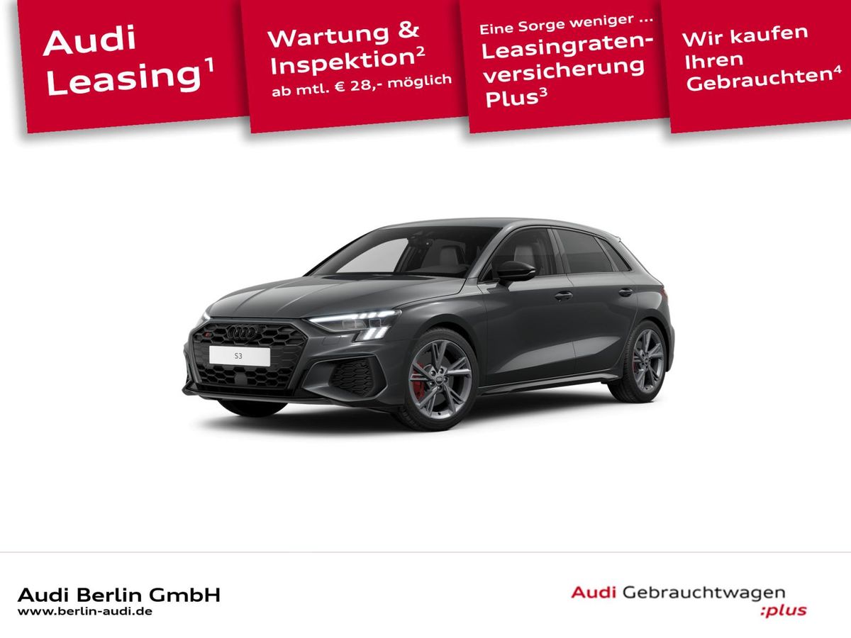 Audi S3 Sportback TFSI S tr. MATRIX NAVI B&O PDC Leasing