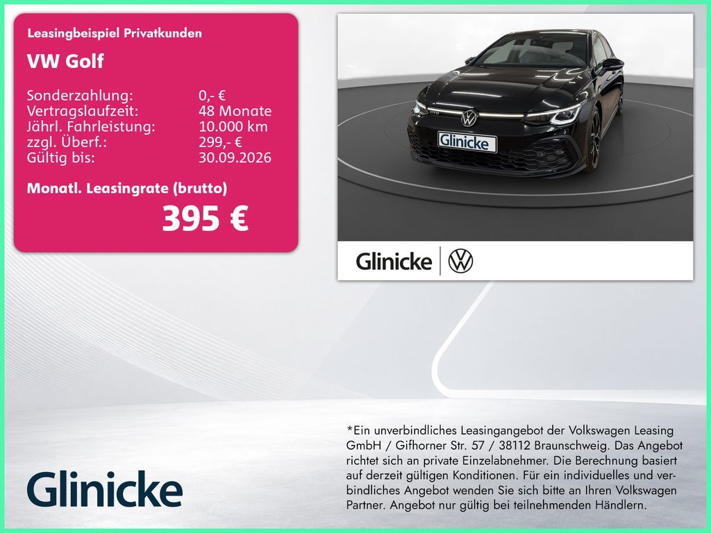 Volkswagen Golf VIII GTD AHK Pano Matrix LM 19