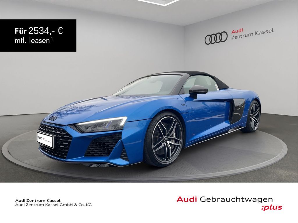 Audi R8 Spyder V10 perf. qu. Laser B&O Kamera Keramik Leasing