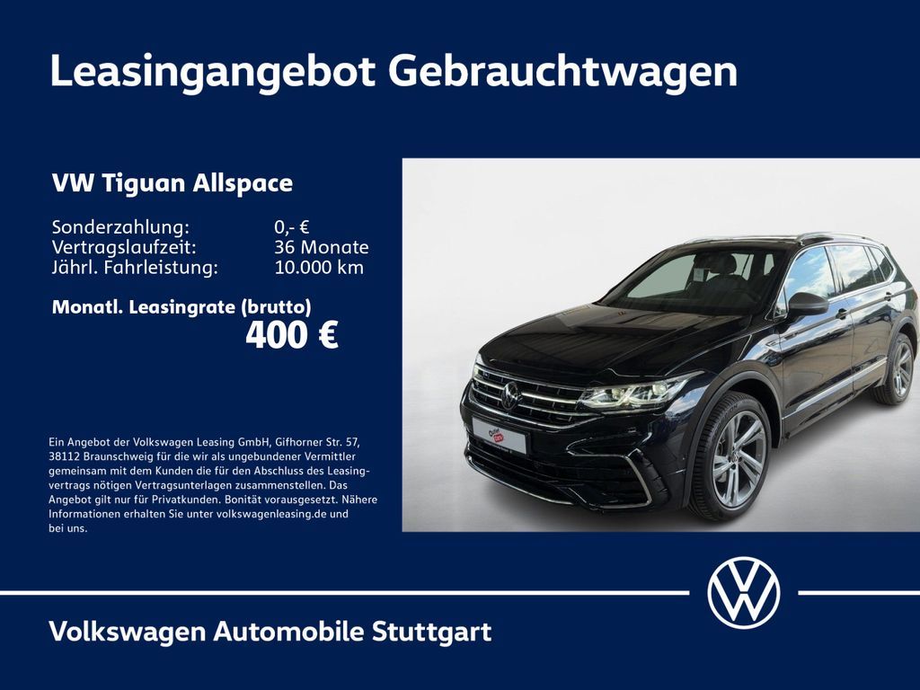 Volkswagen Tiguan Allspace R-Line 2.0 TDI DSG Navi Kamera Leasing
