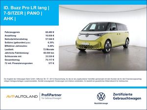 Volkswagen ID. Buzz Pro LR lang | 7-SITZER | PANO | AHK |