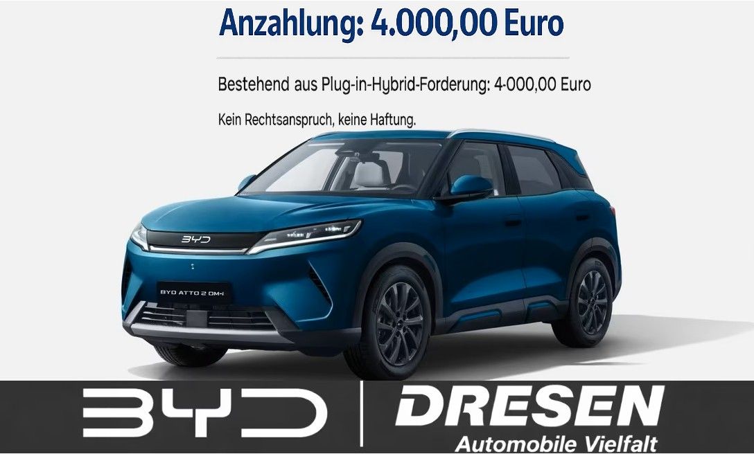 BYD BYD Atto 2 DM-i Boost I 360 Kamera I Lenkradheizung I Sitzheizung I Navi Leasing