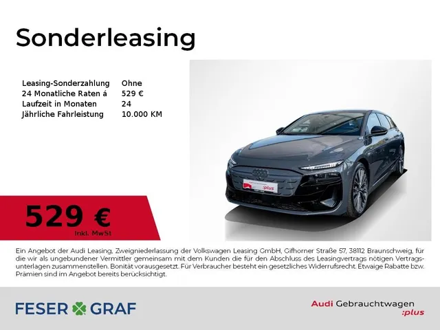 Audi A6 Avant e-tron S line/Matrix/Tech+/AHK/Kameras