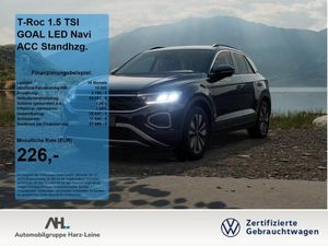 Volkswagen T-Roc 1.5 TSI GOAL LED Navi ACC Standhzg. ACC LM