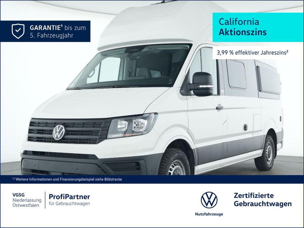 Volkswagen Grand California 600 4Motion ACC AHK Rear View Leasing