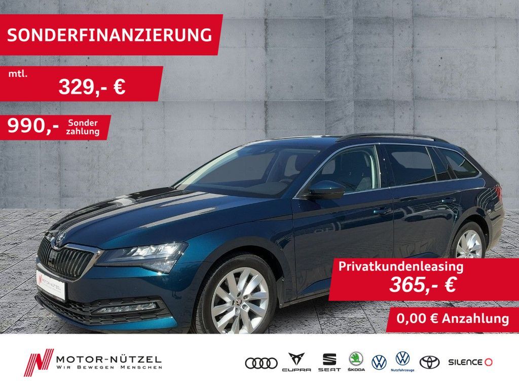 Skoda Superb Combi 2.0 TDI 4x4 DSG LED+NAV+ACC+SHZ+AHK Leasing