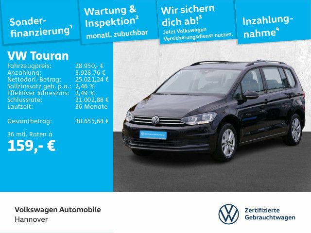 Volkswagen Touran 1.5 TSI Comfortline Navi ACC DigCockpit 7 Leasing