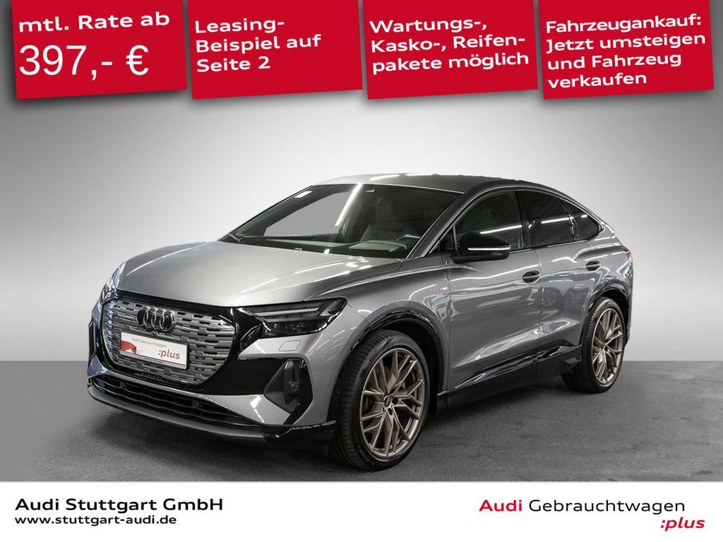 Audi Q4 Sportback e-tron 50 quattro S line Matrix 21' Leasing