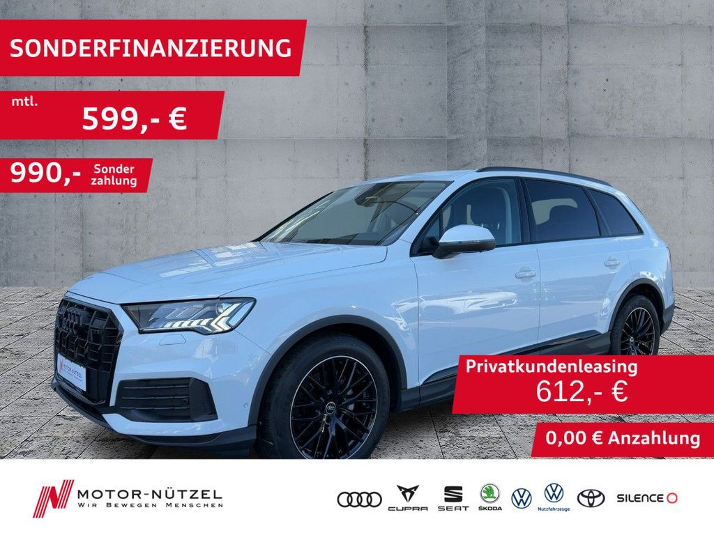 Audi Q7 50 TDI QU MATRIX+NAVI+ACC+HuD+AIR+STDHZG+360° Leasing