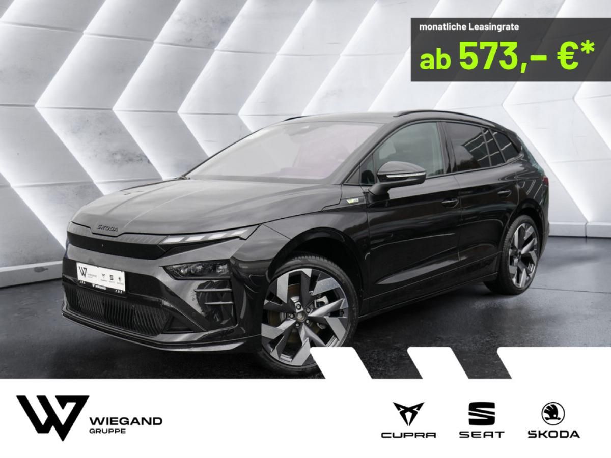 Skoda ENYAQ RS KAMERA NAVI 360° ACC HUD MATRIX-LED AHK *926* Leasing