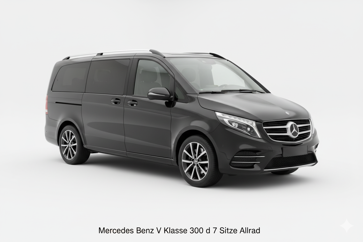 Mercedes Benz V Klasse 300 d 7-Si Allrad zur  Langzeitmiete / Auto Abo Auto-Abo