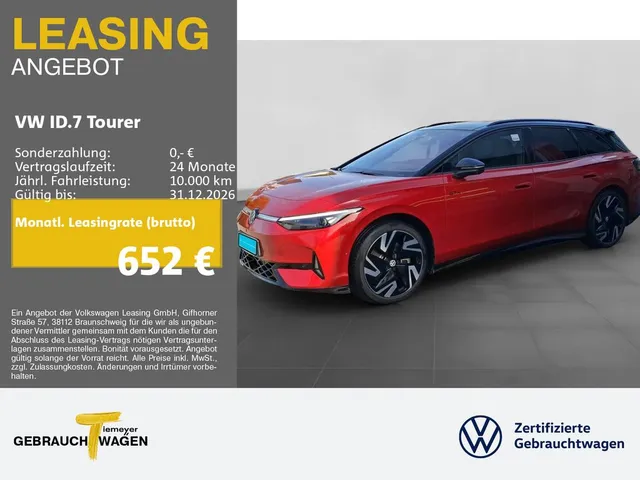 Volkswagen ID.7 Tourer GTX PANO LM21 AHK DCC