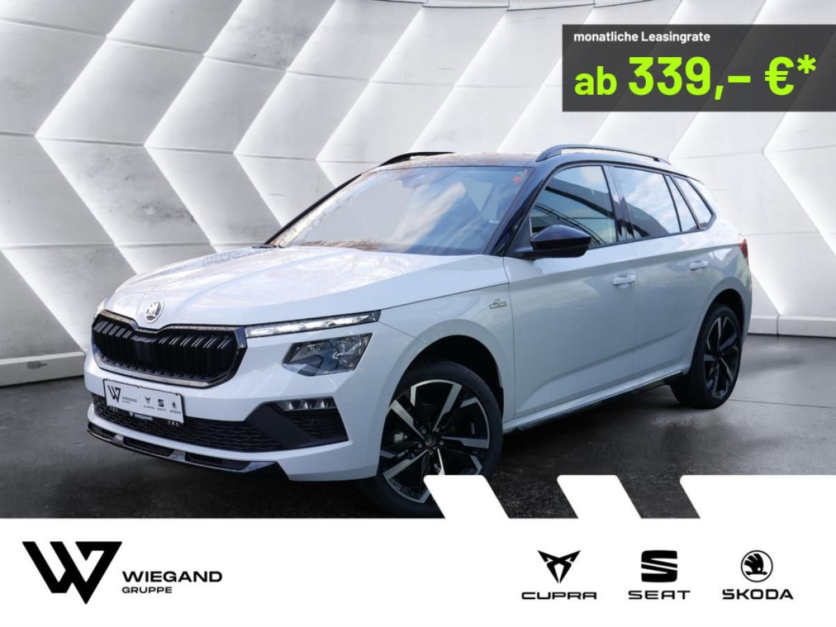 Skoda Kamiq 1.5 TSI Monte Carlo PANO MATRIX-LED AHK *811* Leasing