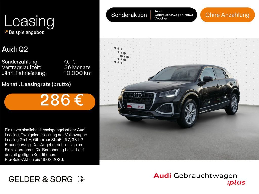 Audi Q2 35 TDI Advanced LED*Navi*RFK*Virtual*Sound Leasing