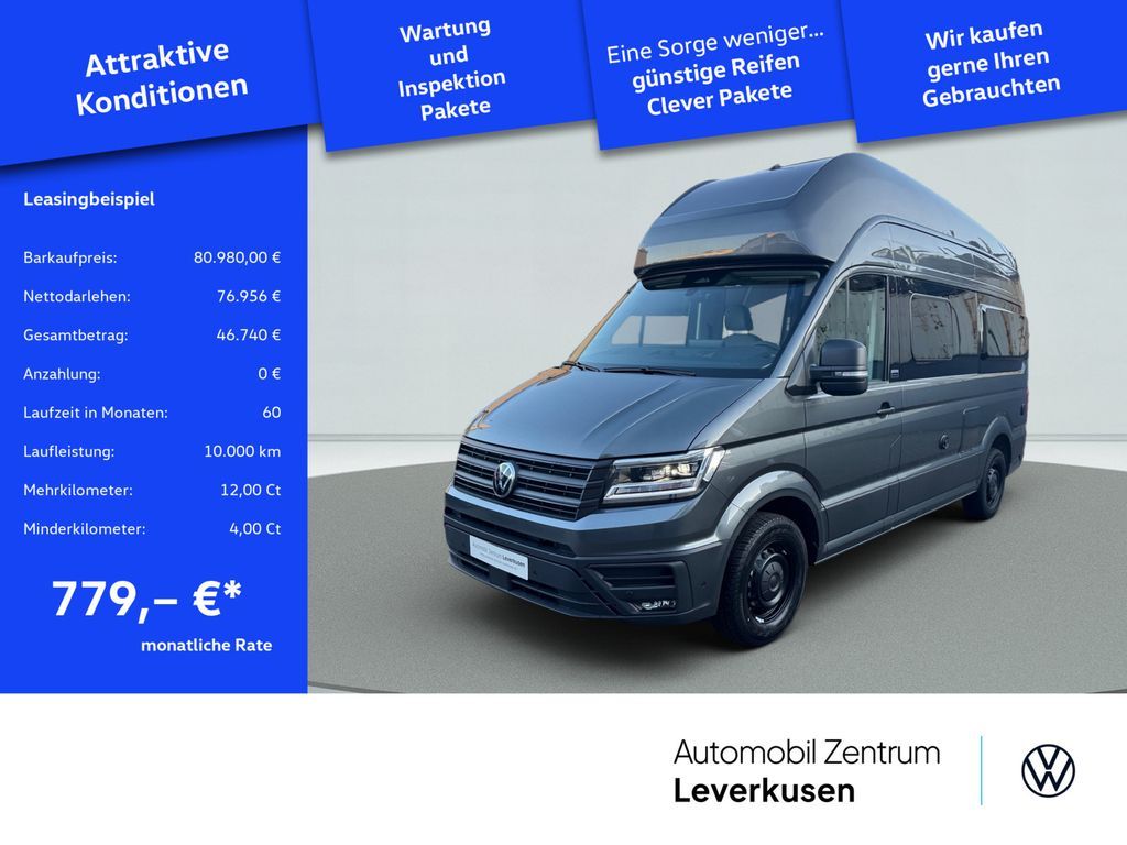 Volkswagen Crafter Grand California 600 NAVI KAM VIRT LED Leasing