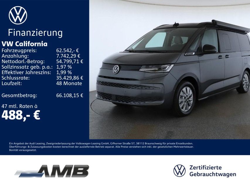 Volkswagen T7 California Coast eHybrid AHK/Matrix/02.31Gara Leasing