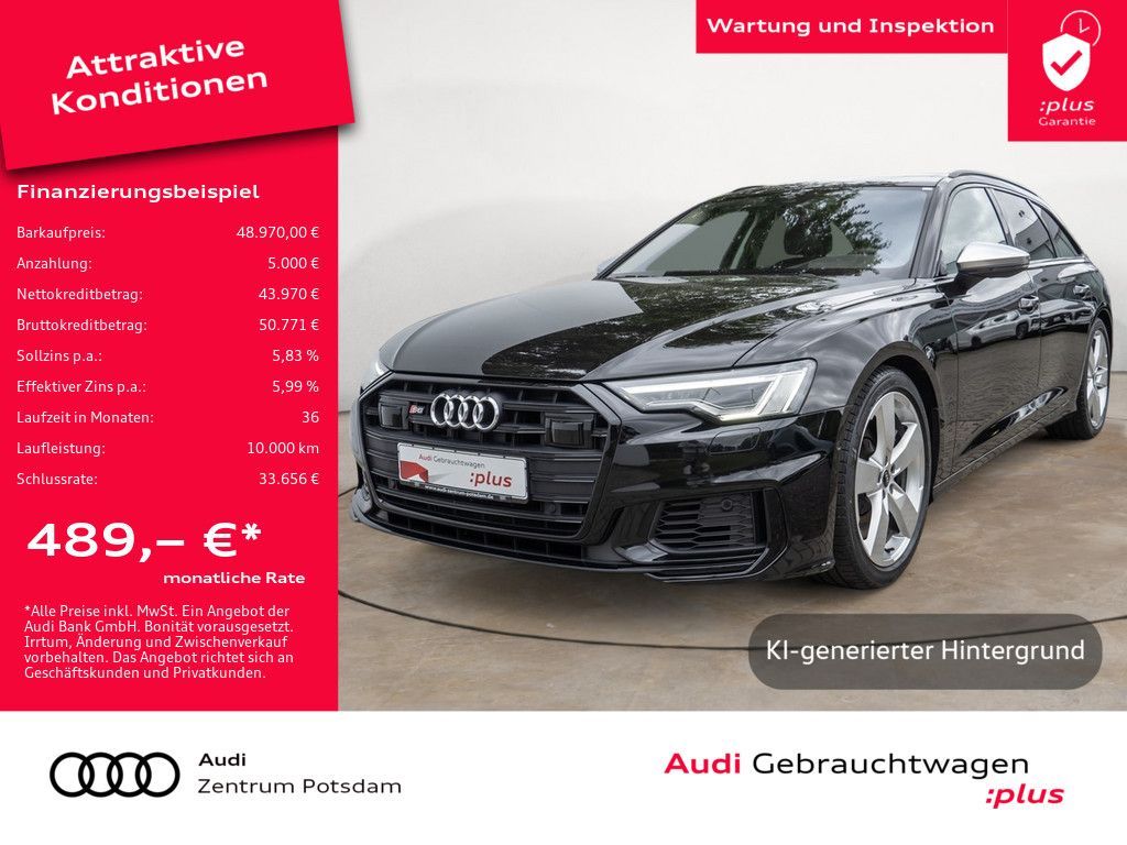 Audi S6 Avant 3.0 TDI MATRIX PANO AHK B&O STANDHZ B&O Leasing