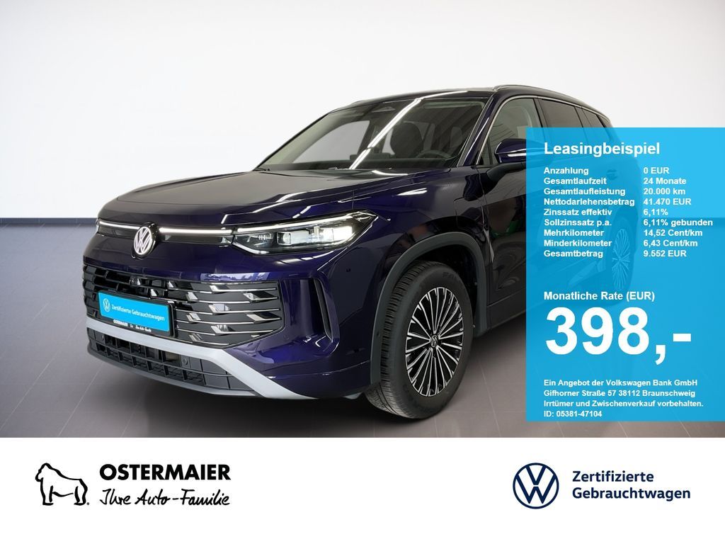 Volkswagen Tayron ELEGANCE 1.5eTSI 204PS DSG ACC.5J-G.AHK.A Leasing