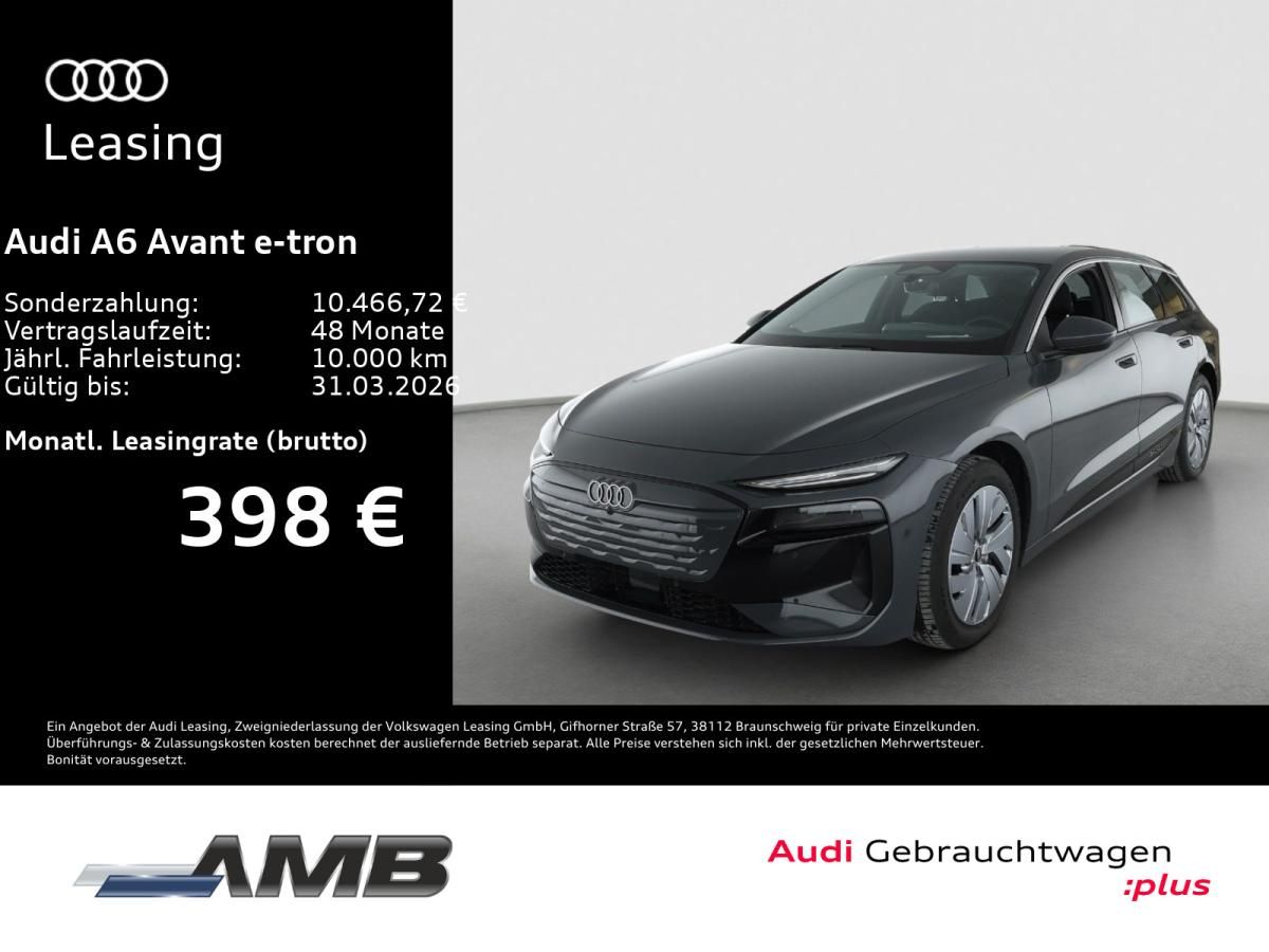 Audi A6 e-tron A6 Avant e-tron performance Nav/Sitzhzg/10.29Garantie Leasing