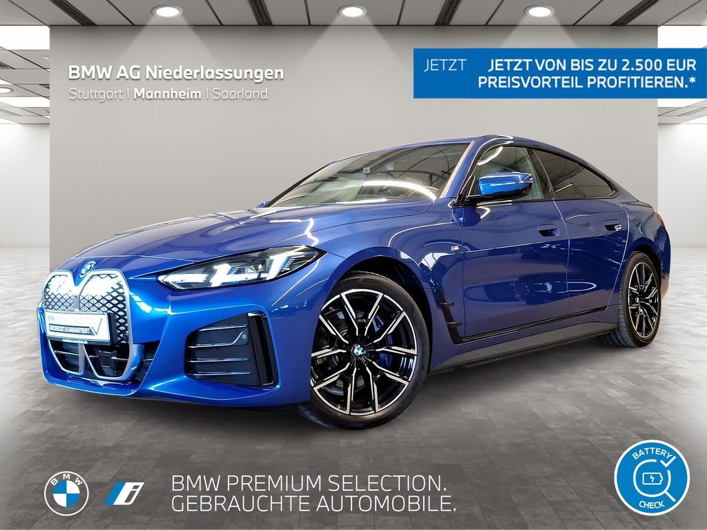 BMW i4 eDrive40 Gran Coupé M Sport LiveCockpitProf Leasing
