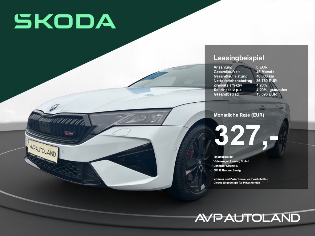 Skoda OCTAVIA COMBI 2.0 TSI DSG RS Leasing