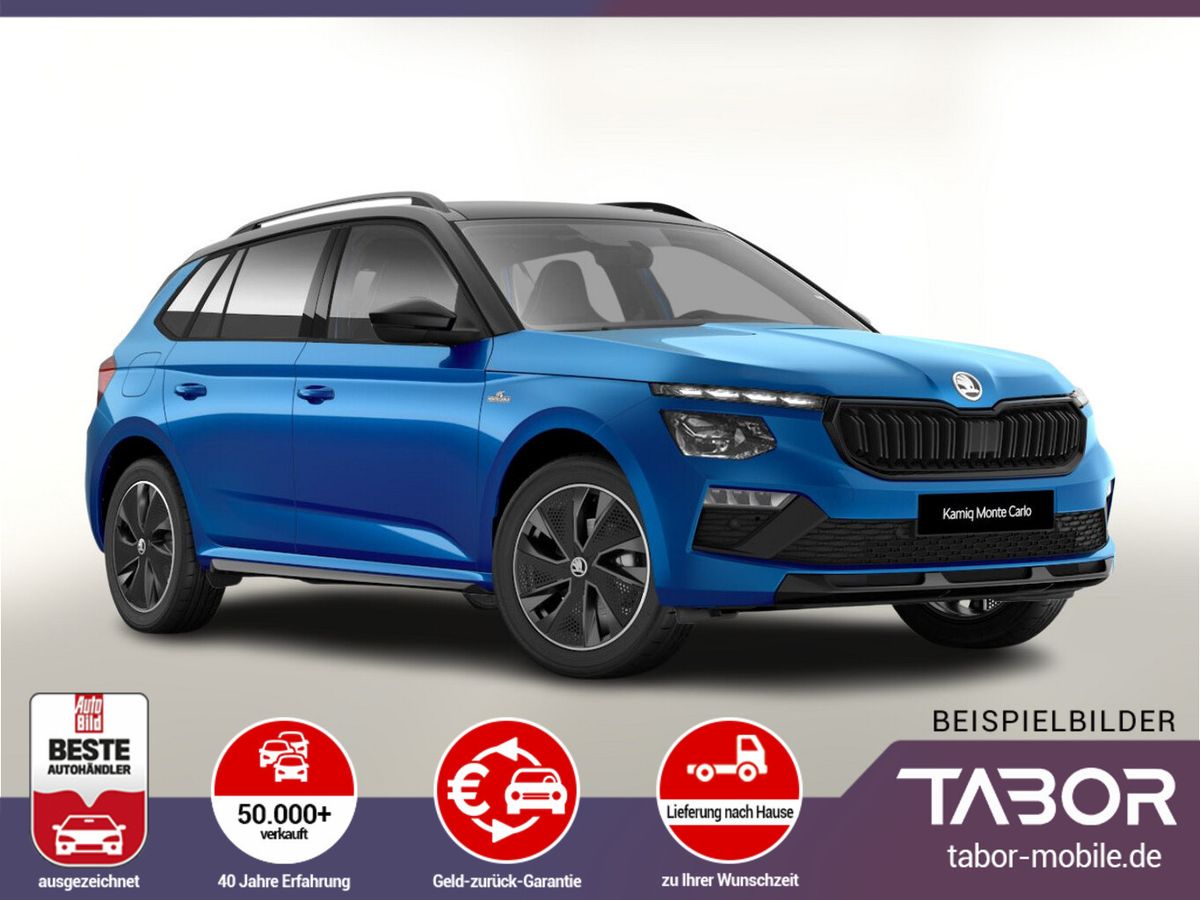 Skoda SKODA Kamiq TSI 150 DSG MonteC Pano Matrix Kam SHZ PDC Leasing