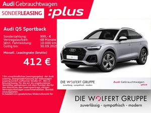 Audi Q5 Sportback S line 45 TFSI quattro WINTERRÄDER Leasing
