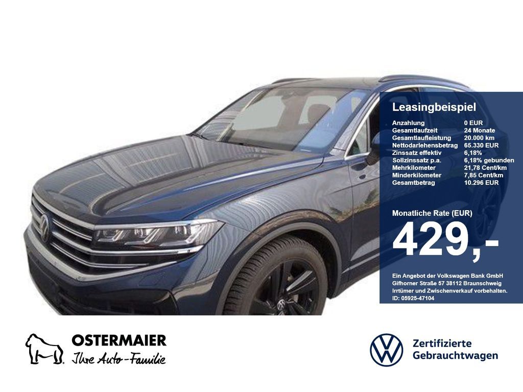 Volkswagen Touareg ELEGANCE 3.0TDI 286PS NP.113T WANK.AHK.P Leasing