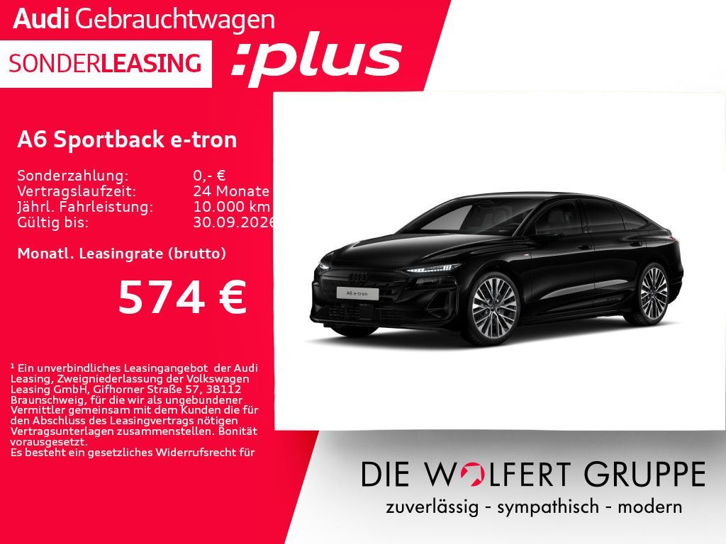 Audi A6 Sportback e-tron S ine quattro AHK*LUFT*360° Leasing