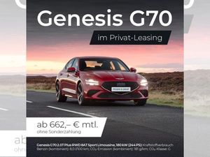 Genesis G70 🔥2.0T Plus RWD Sport🔥Top-Leasing! Ohne Anzahlung!🔥 Leasing