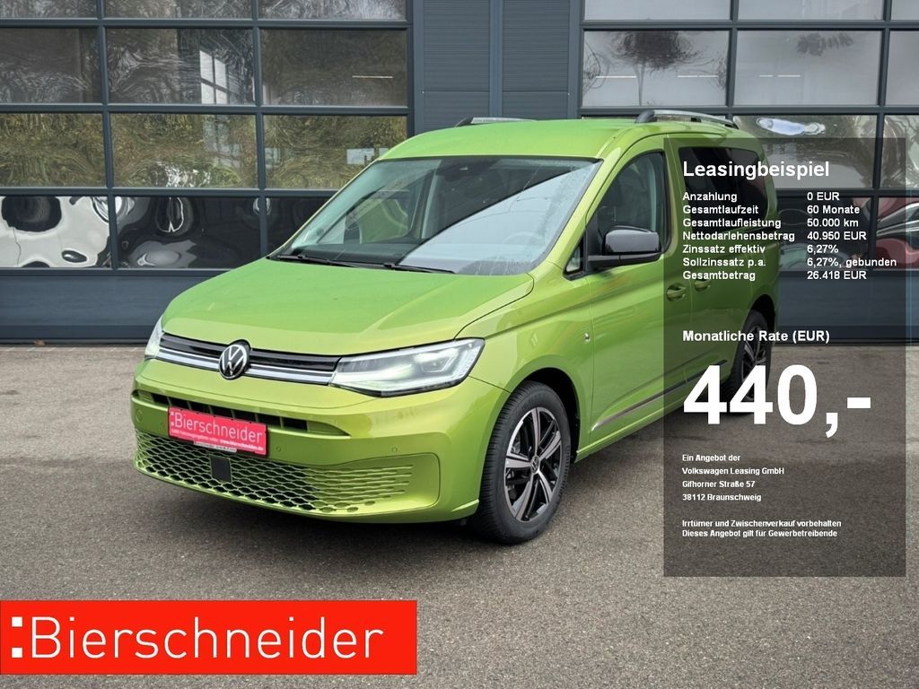 Volkswagen Caddy Maxi 1.5 TSI DSG Style 7-S. LED NAVI-PRO A Leasing