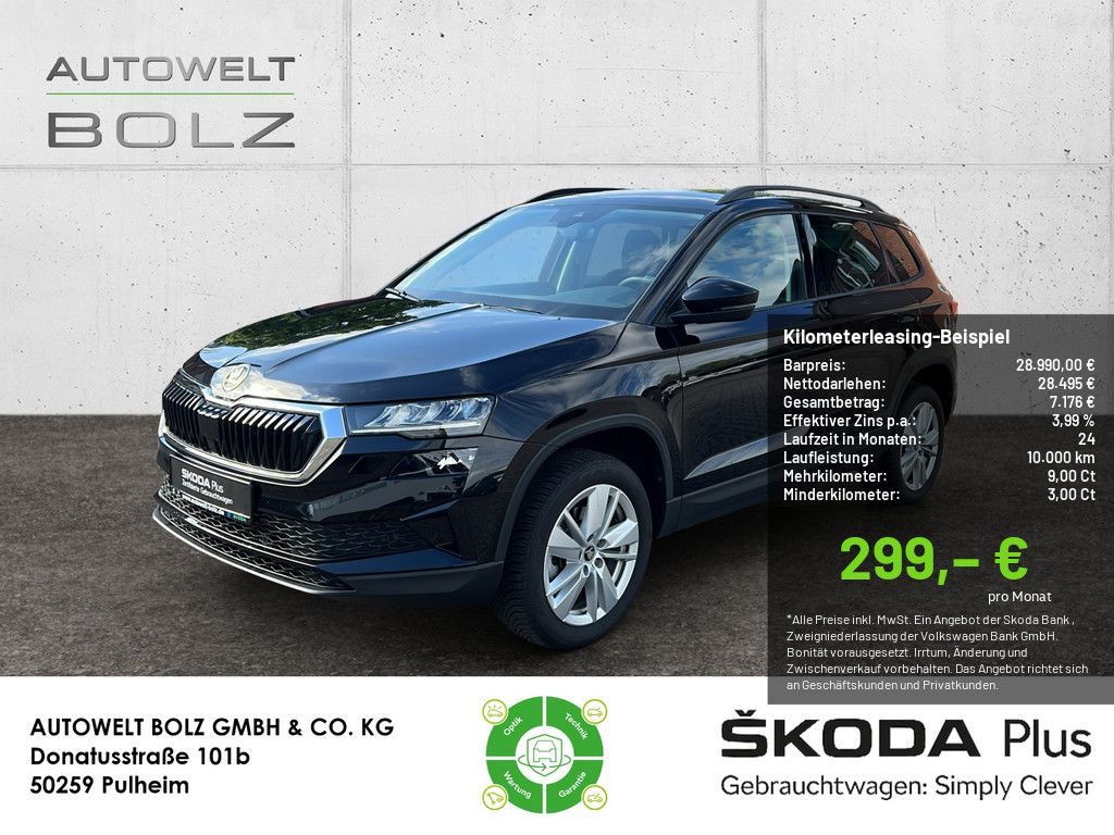 Skoda Karoq 1.5 TSI Selection PDC SHZ KAMERA LED NAVI Leasing