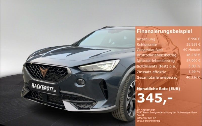 Cupra Formentor 2.0 TSI 228kW VZ 4Drive DSG 5dr Auto kaufen