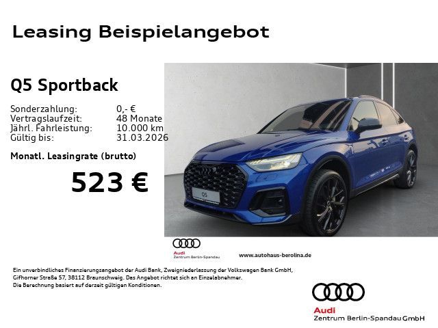 Audi Q5 Sportback 55 TFSI e qu. S line S tronic *ACC* Leasing