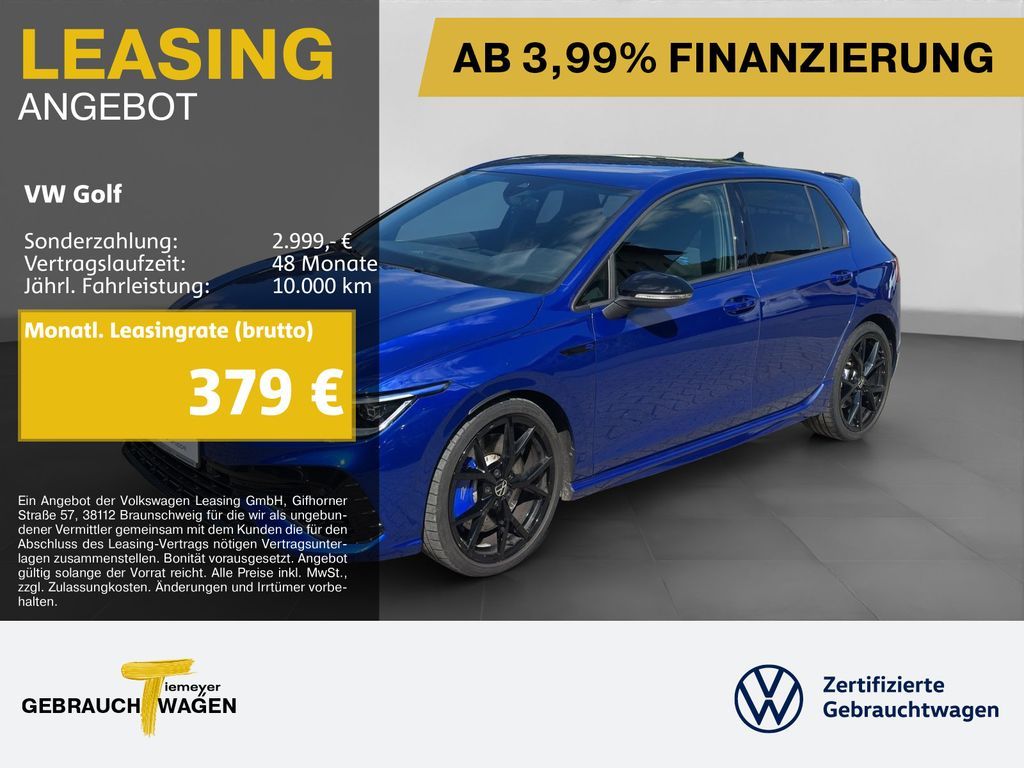 Volkswagen Golf 4M R 20 YEARS LM19 LEDER V-MAX MEMORY Leasing