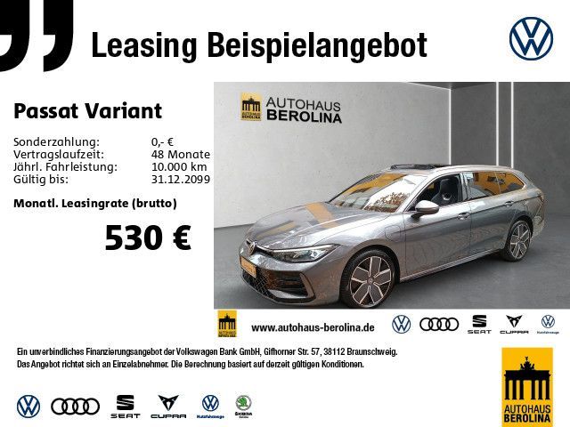 Volkswagen Passat Variant 1.5 eHybrid R-Line DSG *PANO*ACC* Leasing