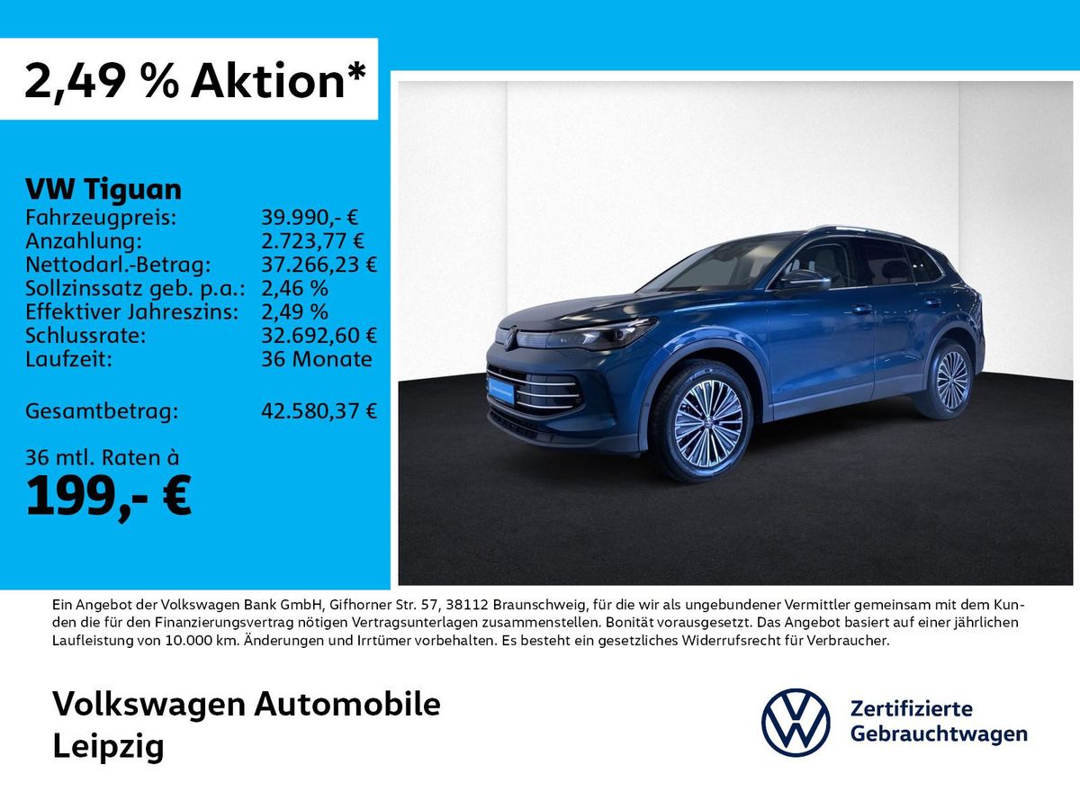 Volkswagen Tiguan 2.0 TSI Elegance 4M*AHK*DCC*ACC*HD-Matrix Leasing
