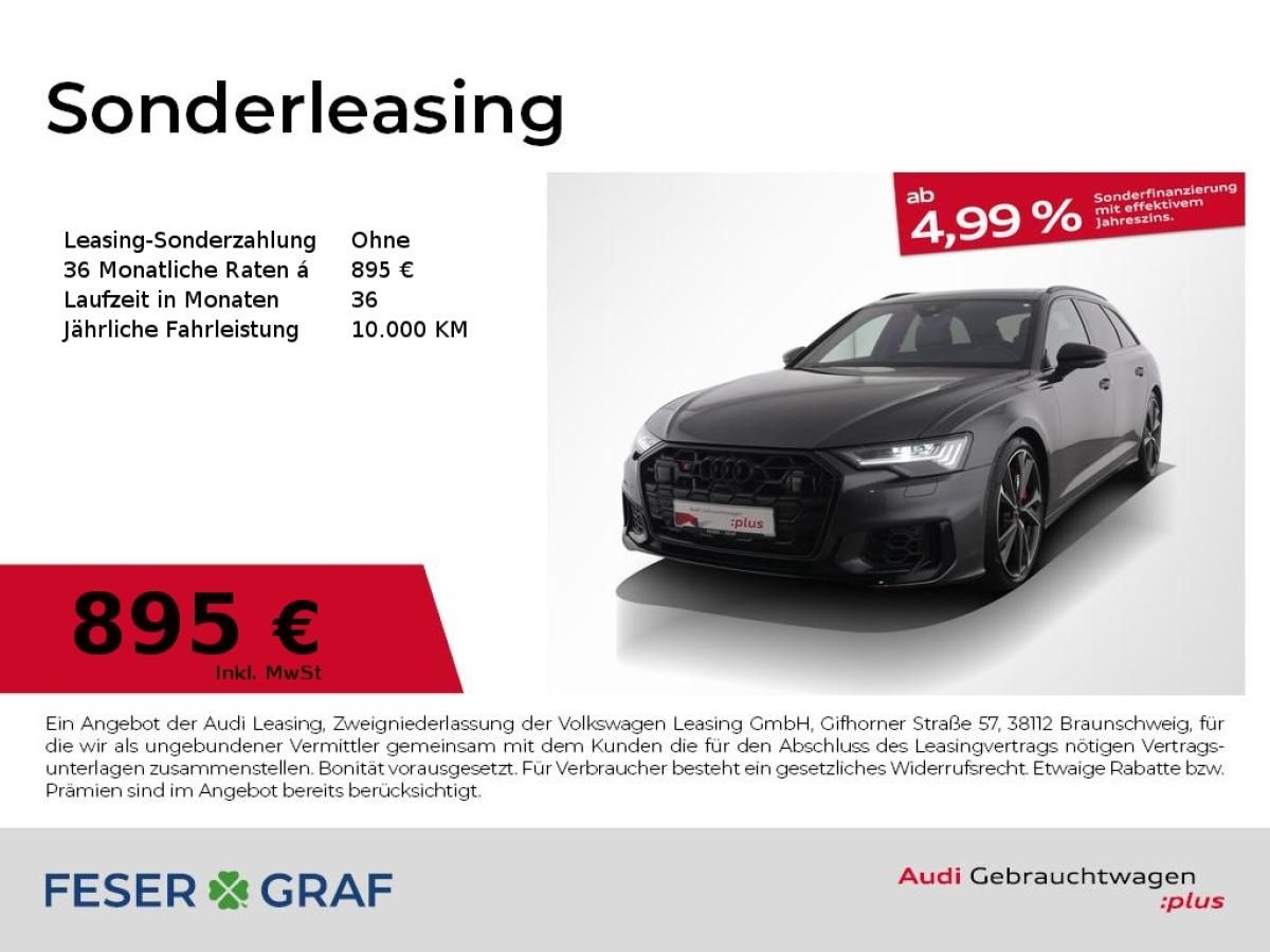 Audi S6 Avant TDI quattro AHK/ B&O/ Panorama Head-up- Leasing