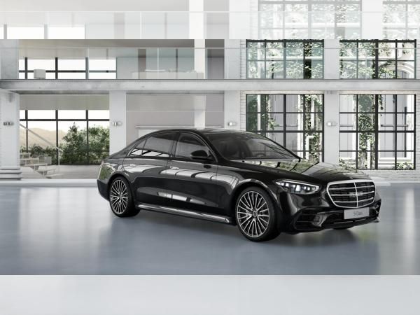 Mercedes-Benz S 450 d 4Matic lang AMG-Line AR-HUD+Massage+Pano Leasing