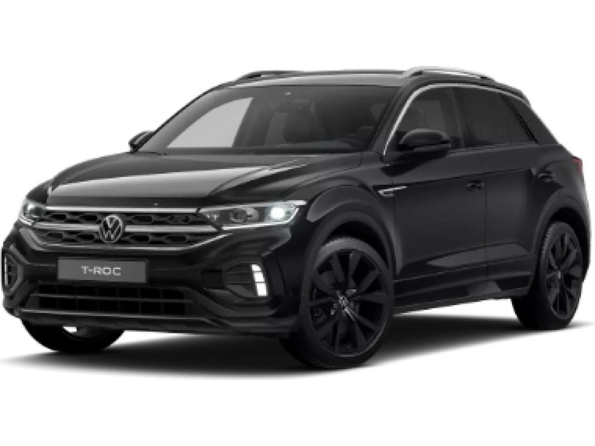 Volkswagen T-Roc R-Line, 1.5 TSI 150 PS, DSG, Black Style, Panorama, AHK Leasing