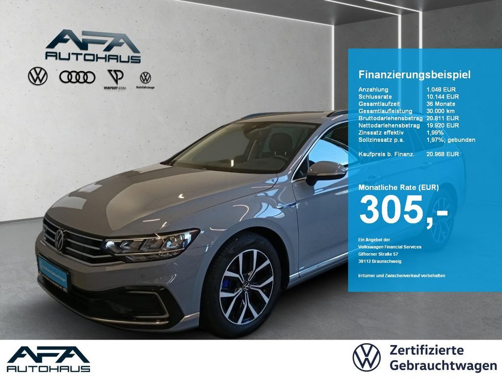 Volkswagen Passat Variant GTE 1.4 TSI DSG Navi*LED*RFK*ACC Leasing