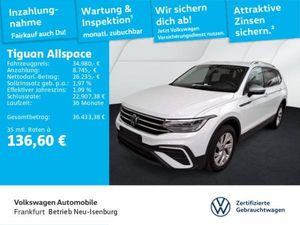 Volkswagen Tiguan Allspace 2.0 TDI DSG Life Navi AHK Spurhalteassistent DAB+ Leasing