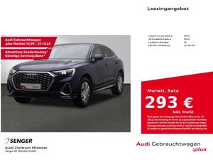 Audi Q3 Sportback 35 TFSI S line MMI Navi LED AHK Leasing